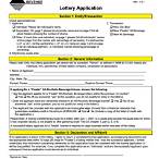 lottery funding application form